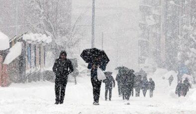 Meteoroloji 5 ilimizi sayıp uyardı: Sağanak ve kar yağışı etkili…