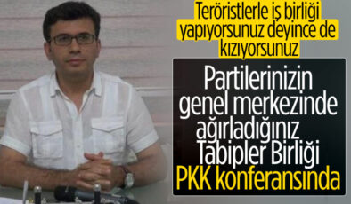 TTB yöneticisi PKK konferansına katılıyor