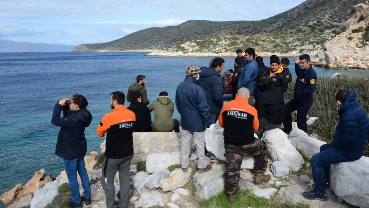 Datçada tekne alabora oldu: 4 balıkçı kurtuldu, 1 kişi kayıp