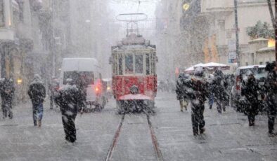 İstanbul’da 15 Ocak Cuma günü kar yağması bekleniyor