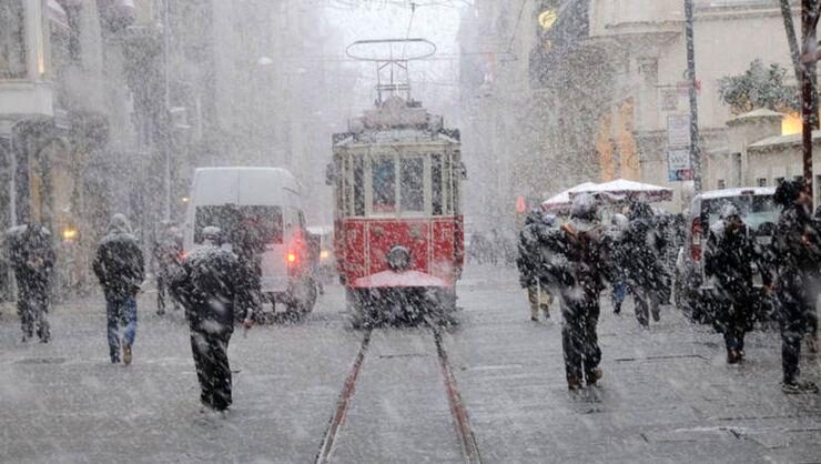 İstanbul’da 15 Ocak Cuma günü kar yağması bekleniyor