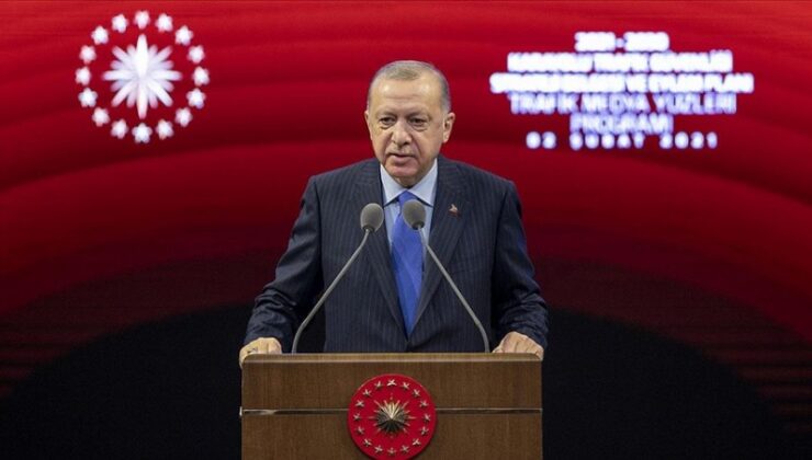 Erdoğan: Can kaybında yüzde 50 azalış hedefini tutturduk