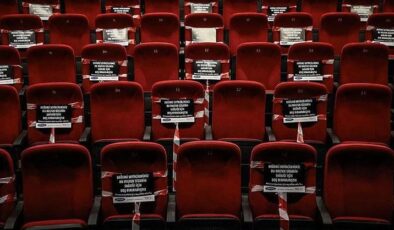 Sinema salonları için alınan kapatma kararı uzatıldı