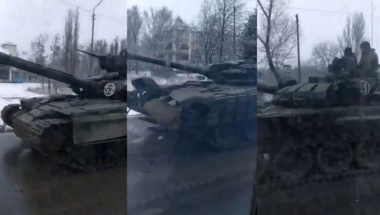 Ukrayna’daki Rusya yanlısı grup tanklarını ülkenin doğu sınırına konuşlandırdı
