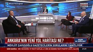 Bakan Çavuşoğlu Habertürk TV’de konuştu