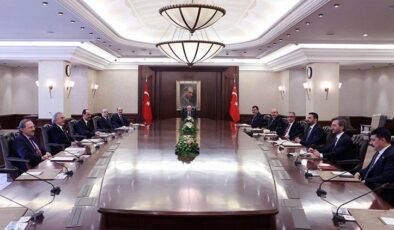 Cumhurbaşkanı Erdoğan, Cumhurbaşkanlığı Politika Kurulu başkanvekilleriyle…