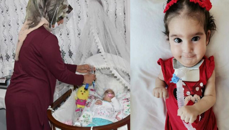 Batman’dan ağlatan haber: Tedavisi için 2,4 milyon lira toplanan SMA’lı Elif bebek öldü
