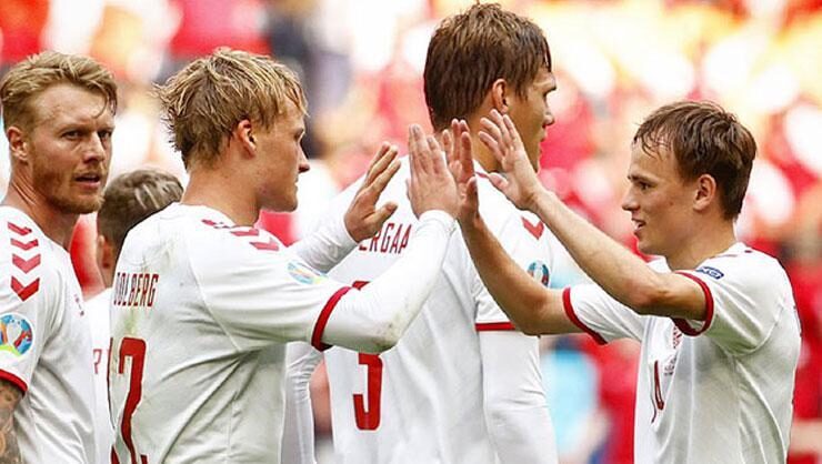 EURO 2020’de ilk çeyrek finalist Danimarka