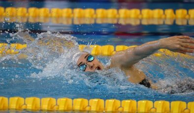 Milli yüzücü Merve Tuncel, rekor kırarak Avrupa şampiyonu oldu