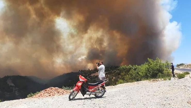 Son dakika: Antalya Manavgatta orman yangını! Belediye Başkanından…
