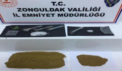 Zonguldak’ta uyuşturucu operasyonu!