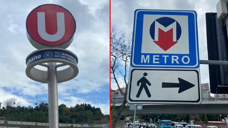 İstanbulda metro simgesi tartışma yarattı