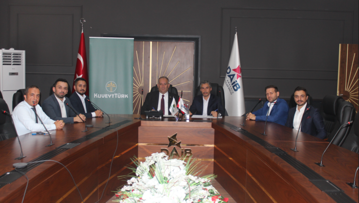 Kuveyt Türk ve DAİB  ihracatçı firmalar için iş birliğine gitti