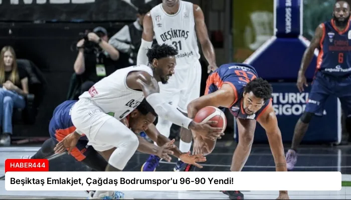 Beşiktaş Emlakjet, Çağdaş Bodrumspor’u 96-90 Yendi!
