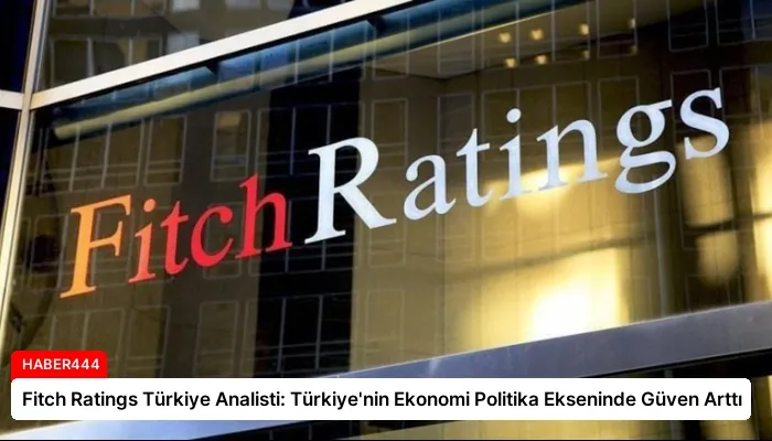 Fitch Ratings Türkiye Analisti: Türkiye’nin Ekonomi Politika Ekseninde Güven Arttı