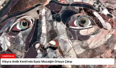 Kibyra Antik Kenti’nde Eşsiz Mozaiğin Ortaya Çıkışı