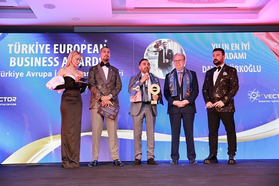 Davut Türkoğlu, “Yılın İş Adamı” ödülüne layık görüldü
