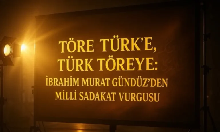 İbrahim Murat Gündüz, töreyi Türk varoluşunun adalet ve ölçü temeli olarak tanımlıyor.