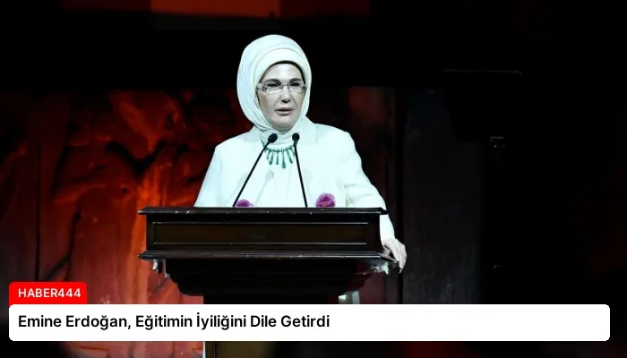 Emine Erdoğan, Eğitimin İyiliğini Dile Getirdi
