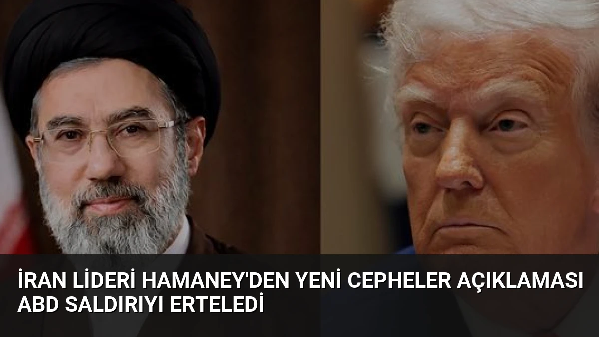 İran Lideri Hamaney’den Yeni Cepheler Açıklaması ABD Saldırıyı Erteledi