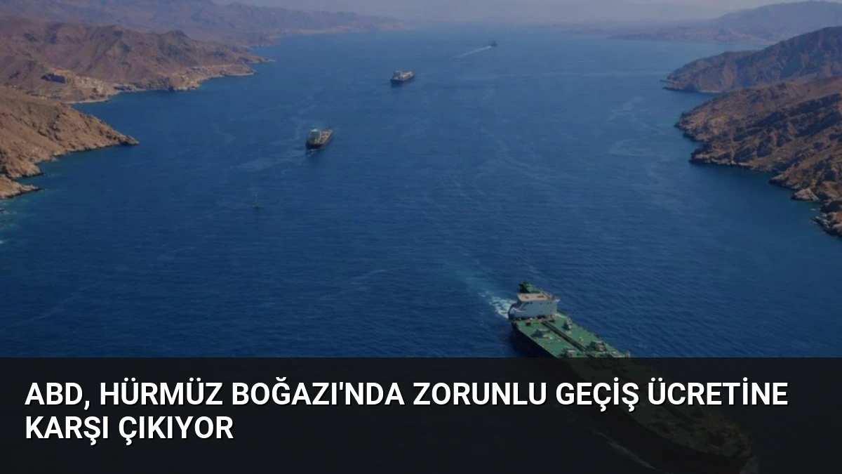 ABD, Hürmüz Boğazı’nda Zorunlu Geçiş Ücretine Karşı Çıkıyor