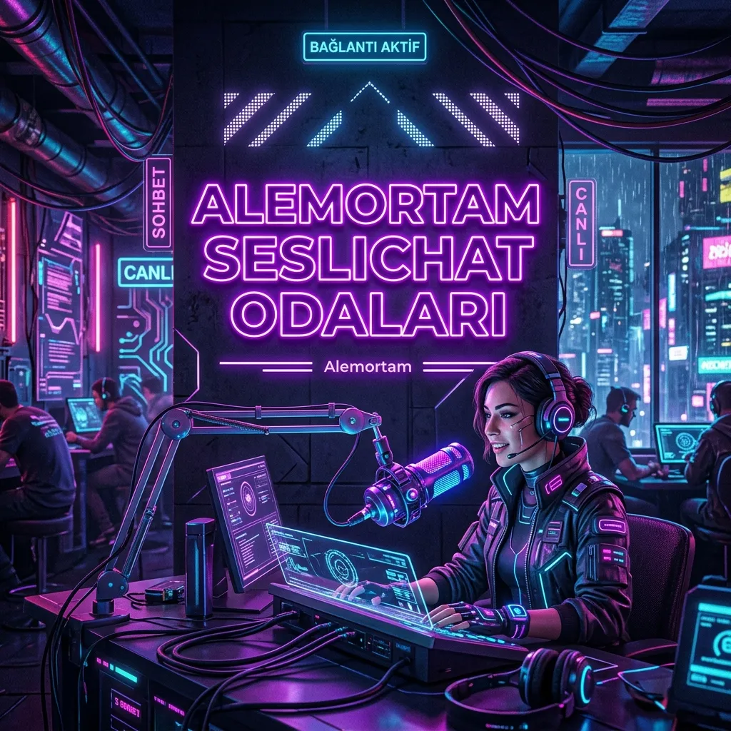 Canlı Canlı Kesintisiz İletişim Alem Ortam ile Güvenli ve Hızlı Kameralı Sohbet Deneyimi