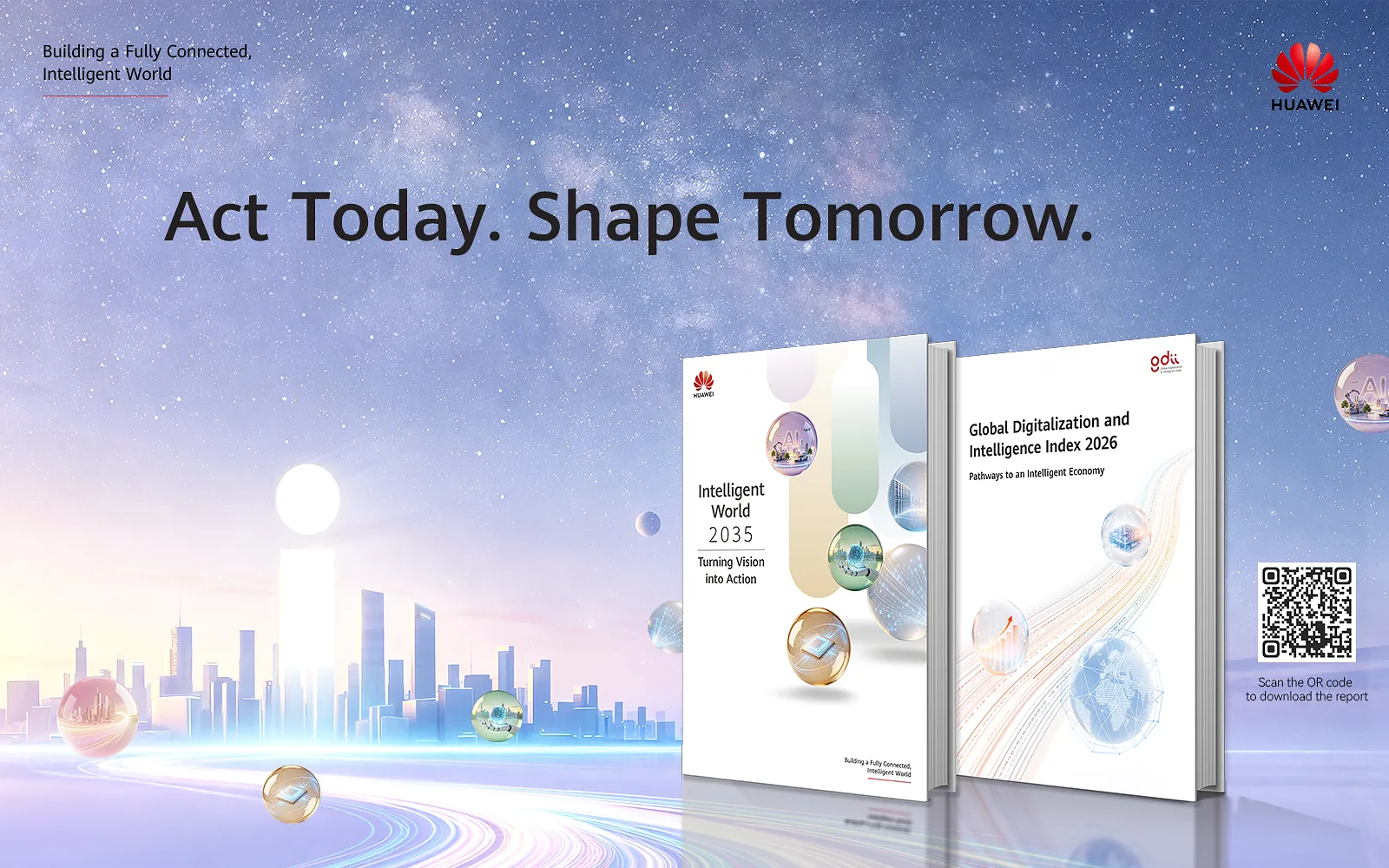 Huawei’nin son raporu, Akıllı Dünya 2035 için 10 temel yön öneriyor