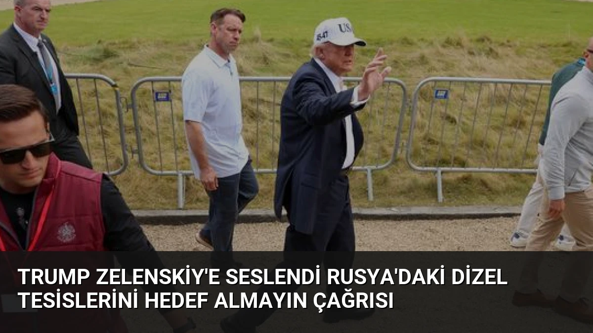 Trump Zelenskiy’e Seslendi Rusya’daki Dizel Tesislerini Hedef Almayın Çağrısı