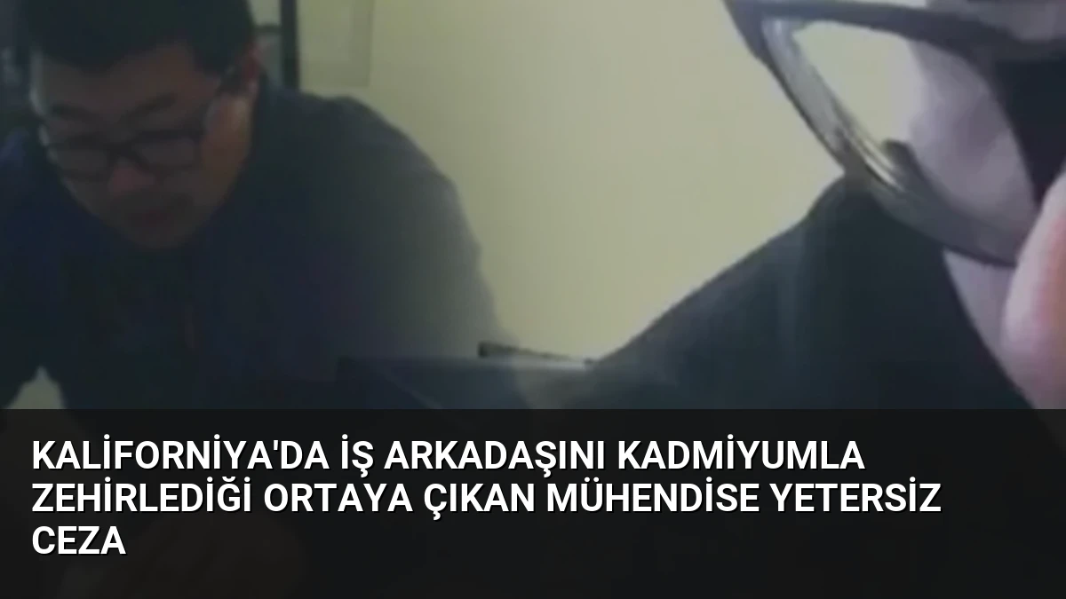 Kaliforniya’da İş Arkadaşını Kadmiyumla Zehirlediği Ortaya Çıkan Mühendise Yetersiz Ceza