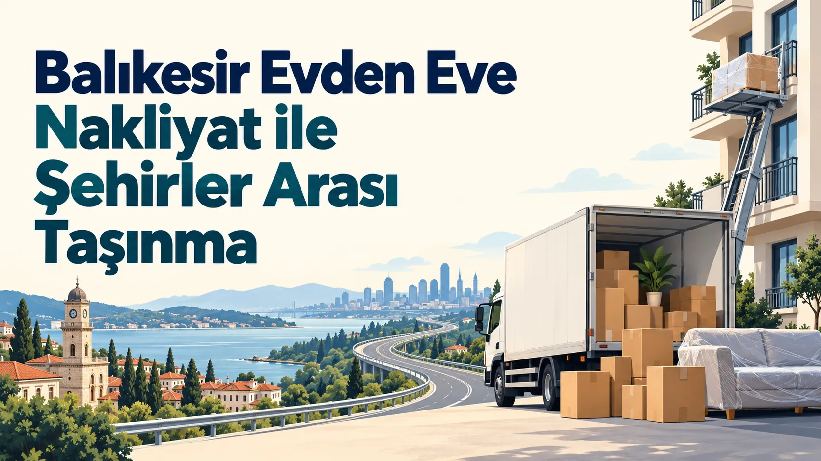 Balıkesir Evden Eve Nakliyat ile Şehirler Arası Taşınma